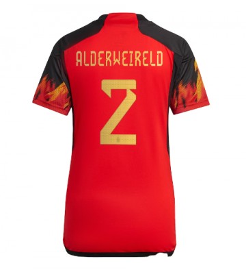 Lacne Ženy Futbalové dres Belgicko Toby Alderweireld #2 MS 2022 Krátky Rukáv - Domáci